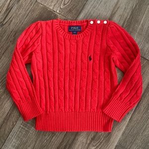 POLO Ralph Lauren girls knit sweater